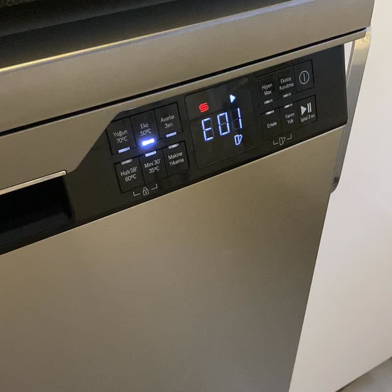 Arçelik 6444 Bulaşık Makinesi E01 Su Taşma Hatası Ve Değişim Talebi