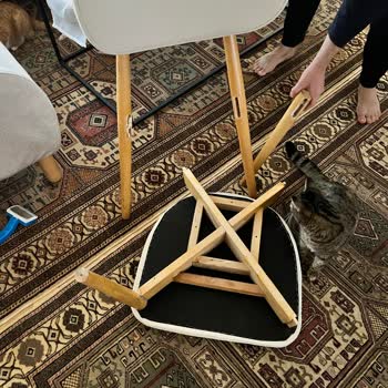 Defolu Açılır Yemek Masası Ve Cevapsız Servis Tamir Veya İade Talebi