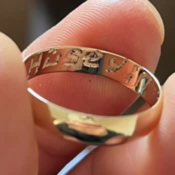 Kazıma İşlemi Alyansın Gramajını Azalttı Ve İz Bıraktı, Yenisini Talep Ediyorum