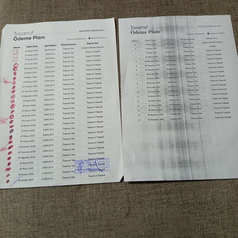 5 Yıllık Birevim Tasarruf Planında Teslimat Yok: Erken Ödeme Talebi