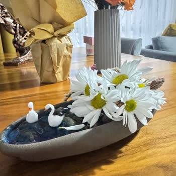 Solmuş Ve Görseliyle Uymayan Çiçek Sepeti Dekor Saksısı