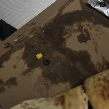 Islak Pizza Teslimi Ve Yetersiz İade Talebi