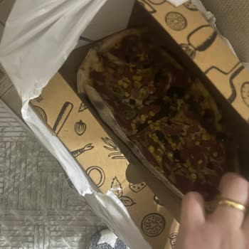 Islak Pizza Teslimi Ve Yetersiz İade Talebi