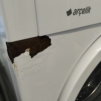 Arçelik 9103 Çamaşır Makinesinde Deterjan Gözünde Paslanma Sorunu