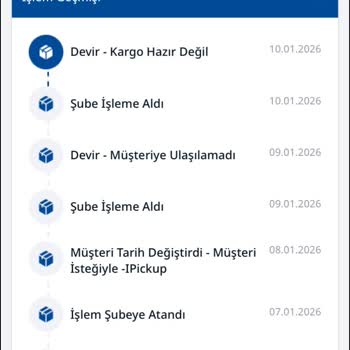Yurtiçi Kargo Kurye Talebime Bağlı Gönderinin En Geç Yarın Mutlaka Evimden Alınmasını Talep Ediyorum