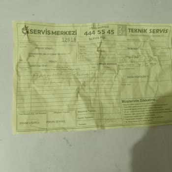 Servis Sonrası Çamaşır Makinesi Ekranı Bozuldu Ve Ses Sorunu Çözülmedi