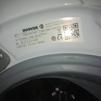 Hoover Çamaşır Makinesi Servis Hatası Nedeniyle Ürün Değişimi Talebi