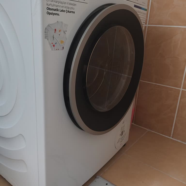 Bosch Çamaşır Makinesi Boya Kabarmasına Ücretsiz Onarım İsteği