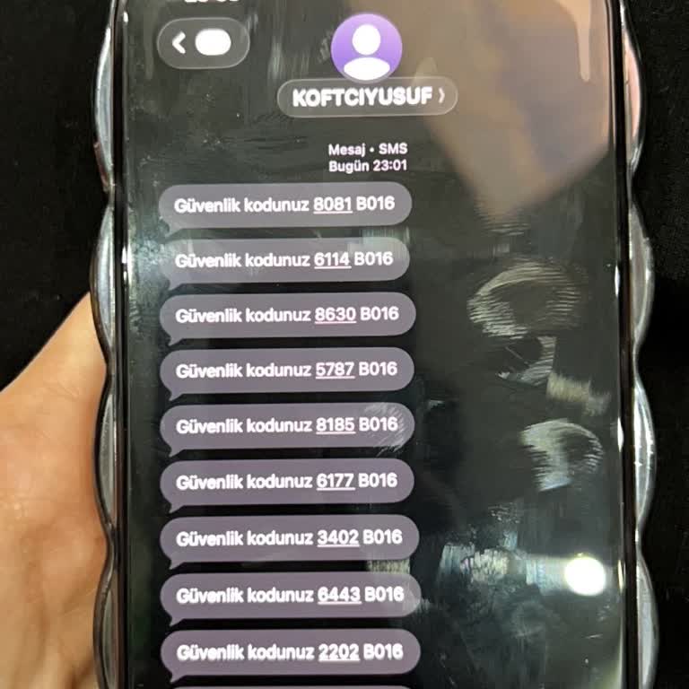 Köfteci Yusuf’tan İzin Alınmayan OTP SMS’leri
