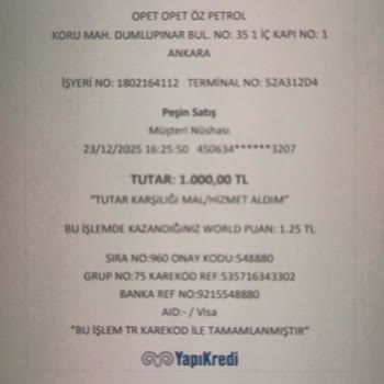 Yapı Kredi Opet Puan Kampanyasında Puanların Eksik Ve Gecikmeli Yüklenmesi