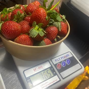 Çilek Siparişinde 300 Gram Eksik, Destekten Geri Dönüş Yok