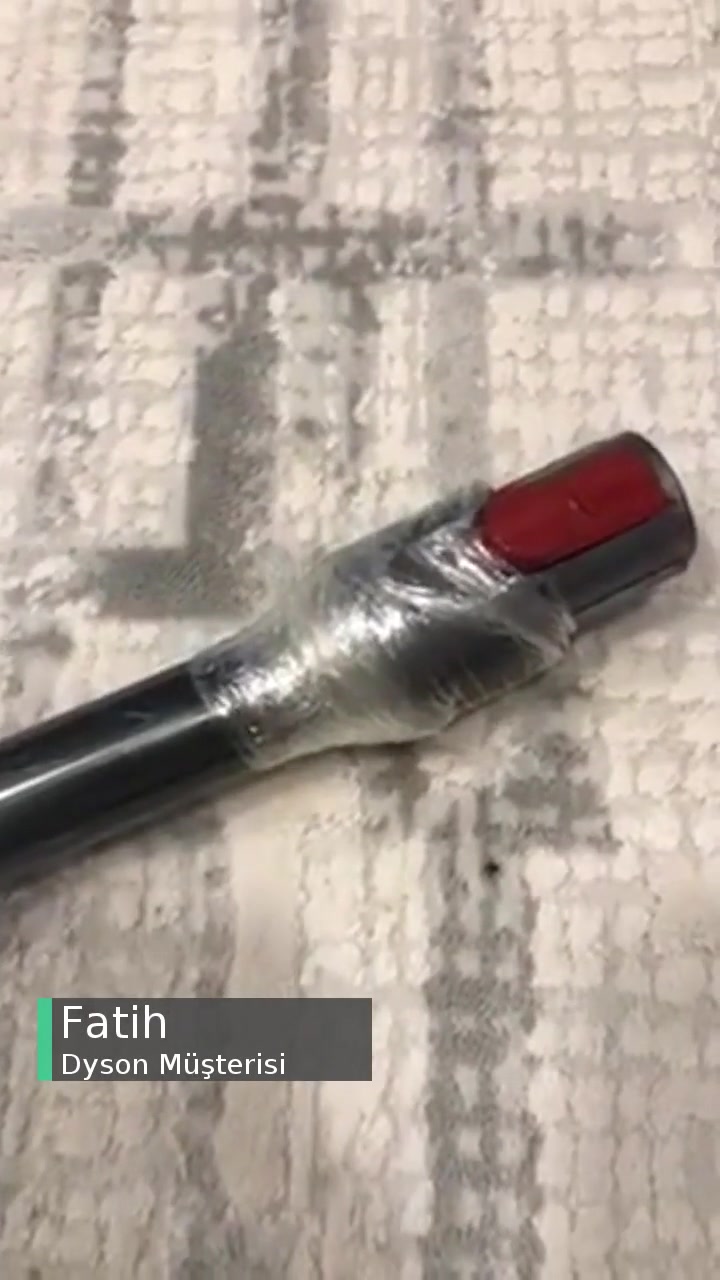 Dyson V12 Süpürge Borusunun Ucu Kırıldı! videonun kapak resmi
