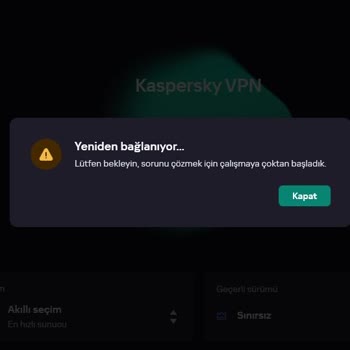 Kaspersky VPN Bağlantısı Vodafone Tarafından Engellendi
