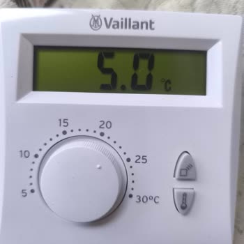Vaillant Oda Termostatı 5 Derece Gösteriyor Ve Kombi Çalışmıyor