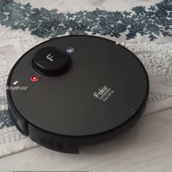 Fakir Robert RS780 Robot Süpürge Kendi Etrafında Dönüyor!