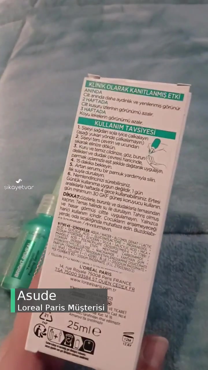 Loreal Paris Ürün Şüphesi videonun kapak resmi