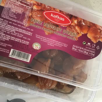 Kestane Şekeri Paketi İçinde Kurt Keşfi Hijyen Ve Kalite Endişesi