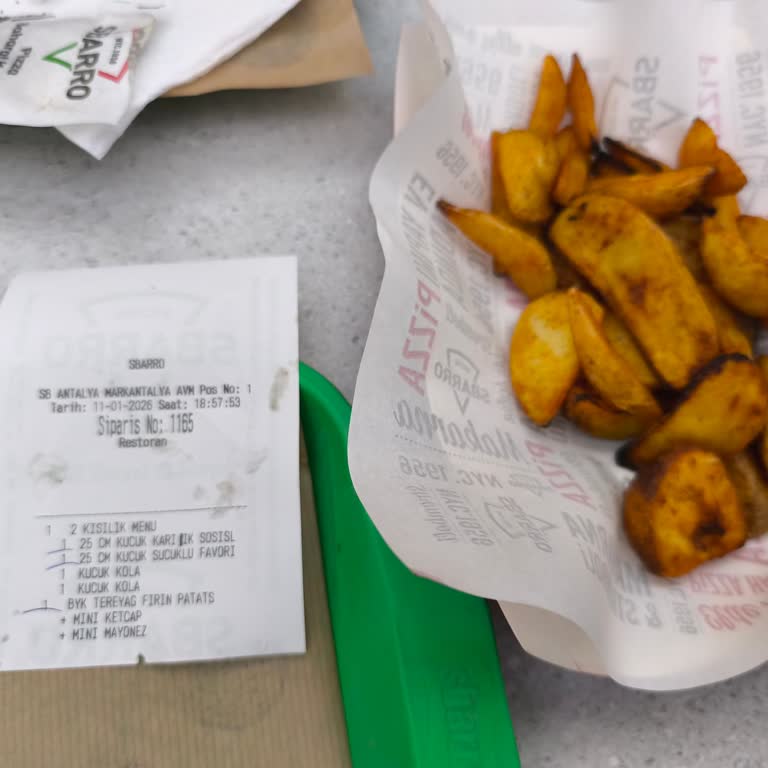 Büyük Boy Patates Siparişinde Yanık Ve Yetersiz Miktar