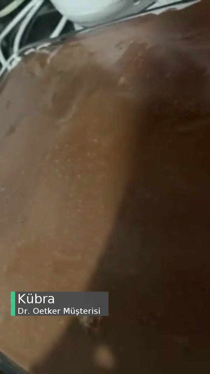 Dr. Oetker Köpürme Ve Pişmeme Sorunu videonun kapak resmi