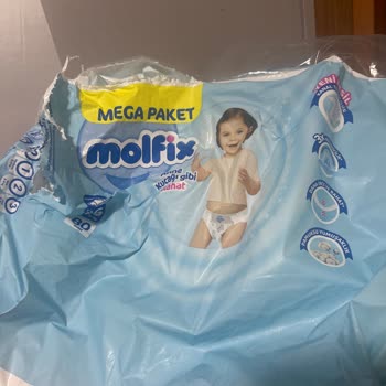 Molfix 6 Numaralı Bebek Bezinde Bant Kopması