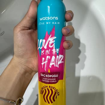 Watsons Love My Hair Köpük Ürün Sıvı Çıktı Ve Fişsiz Değişim İstiyorum