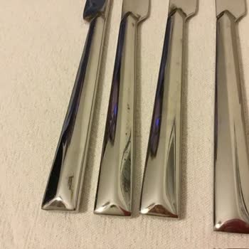 Korkmaz Mutfak Eşyaları Çatal Bıçak Takımında Paslanma Sorunu