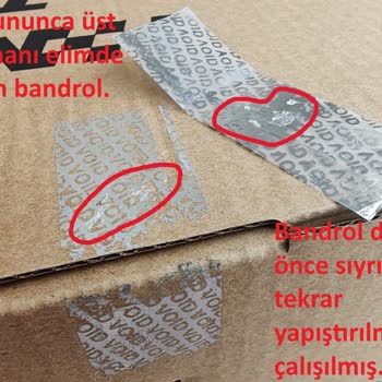 Beta Plus Teknoloji Mağazasından Gelen Laptopun Açılmış Ve Hasarlı Kargosu
