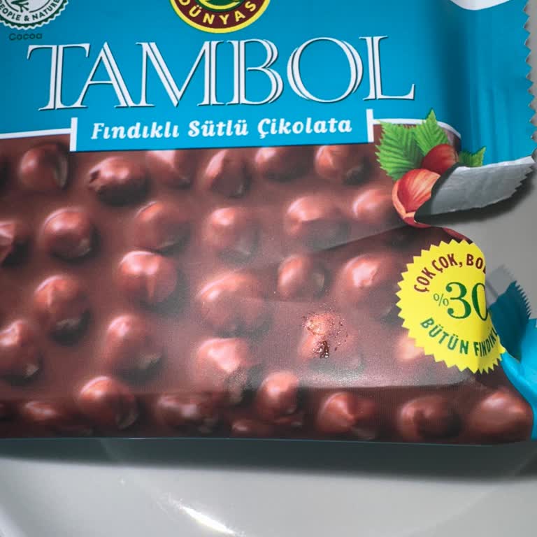 Kahve Dünyası Fındıklı Tambol Çikolatasında Sert Ve Bayat Fındıklar Kaliteyi Bozuyor