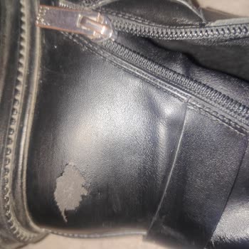 FLO'da Deri Soyulması Yaşadığım Çizme Ve Bot İçin Onarım Veya Değişim Talebi