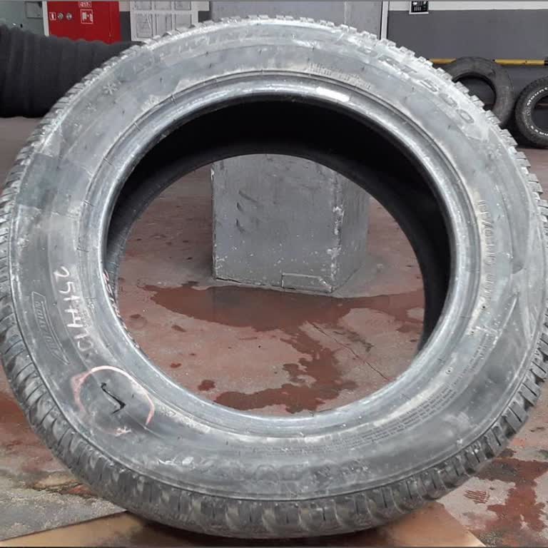 Dunlop Lastik İç Yanaktan Yarıldı