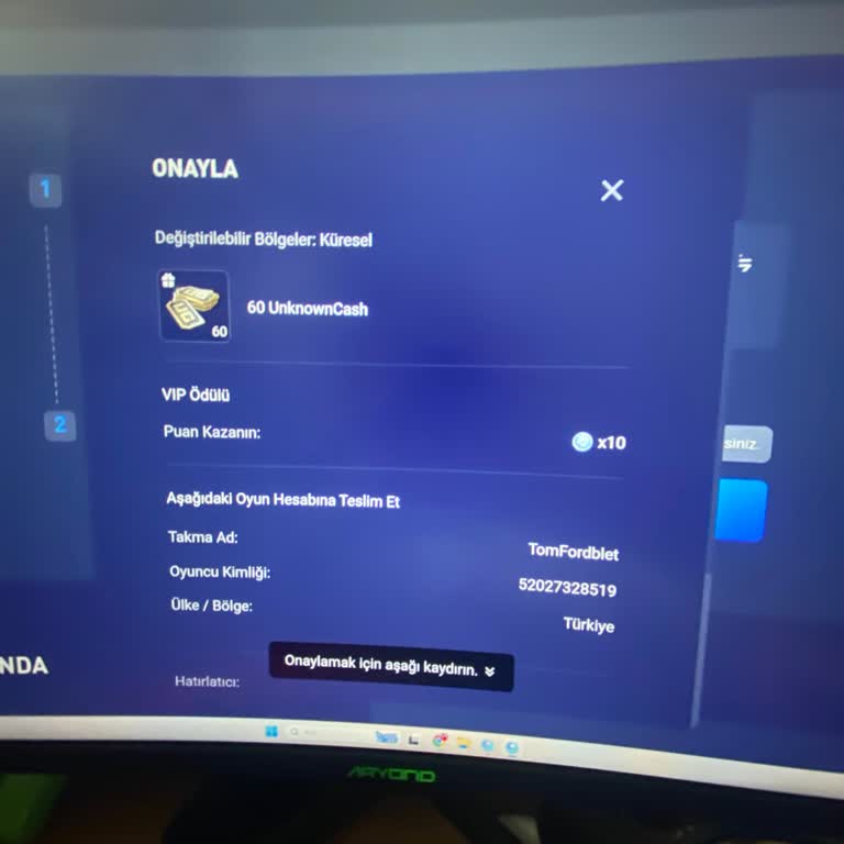 Ödenen 2.200 TL İçin Yalnızca 60 UC Teslim Edildi, İade Ve Eksik UC Talebi