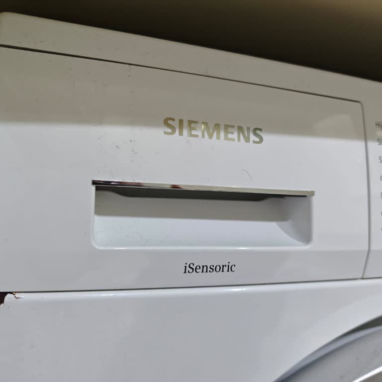 Siemens WM12T480TR Deterjan Bölümünde Paslanma Problemi