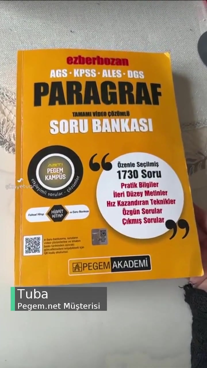 Pegem.net Eksik Sayfalı Ürün videonun kapak resmi