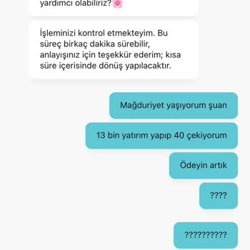 Betbon’da 45.000 TL Çekim Talebim Ödenmedi