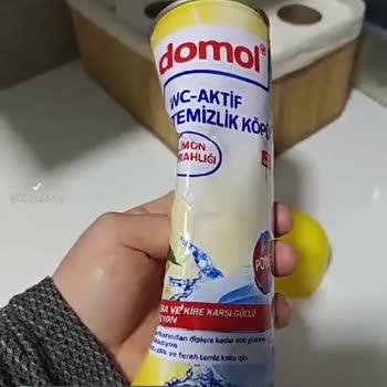 Domol WC-Banyo Köpüğünü Kabın Basıncı Bittiği İçin Kullanamıyoruz!