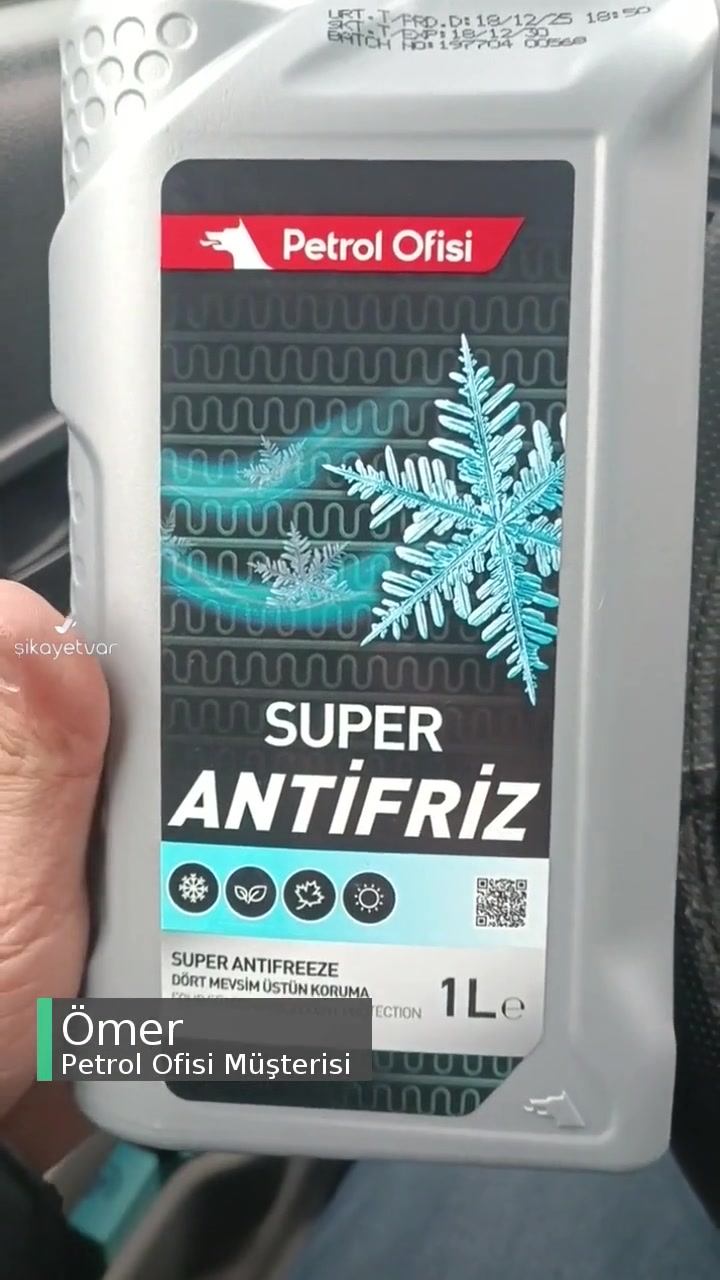 Petrol Ofisi Antifiriz Mavi Yerine Yeşil Çıktı videonun kapak resmi