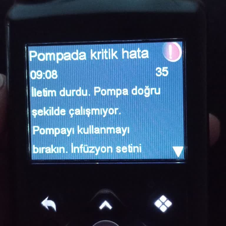 Garantili İnsülin Pompası Arızalandı, Yedek Cihaz Ve Acil Değişim Sağlanamadı
