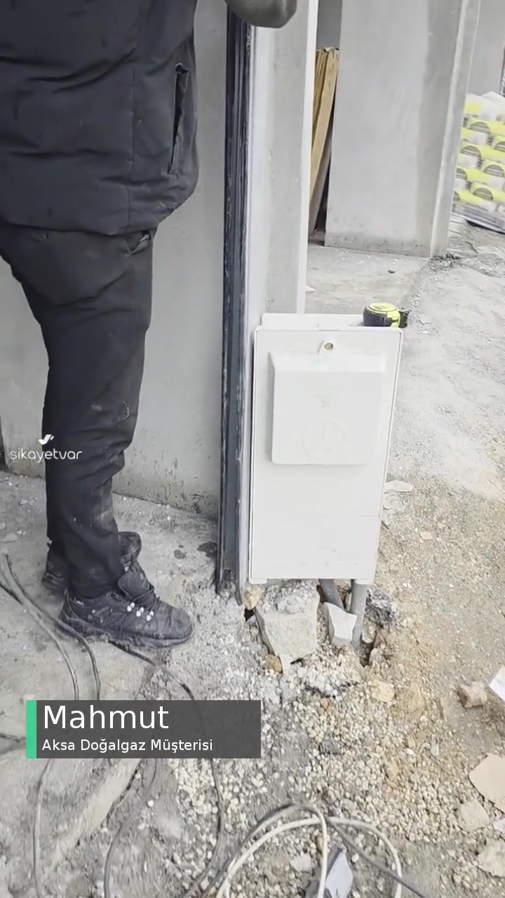 Aksa Doğalgaz Ana Kutu Yanlış Yerde Kurulmuş videonun kapak resmi