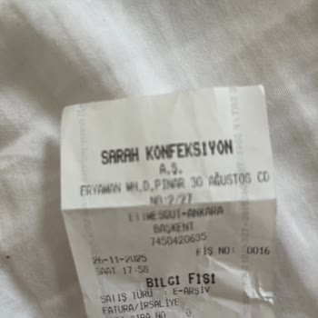 Kayra Giyim Değişim İsteğimi Reddetti