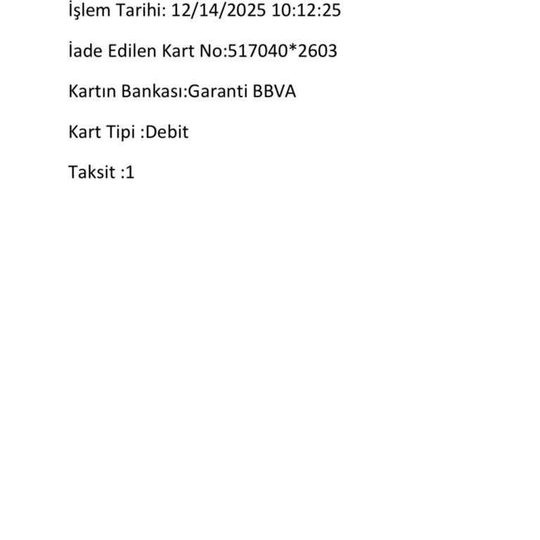 Trendyol 557 TL İade Edilmedi, Müşteri Hizmetleri Cevapsız