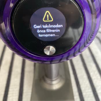 Dyson V11'de Sürekli Filtre Hatası ve Destek Sürecinin İmkansızlığı