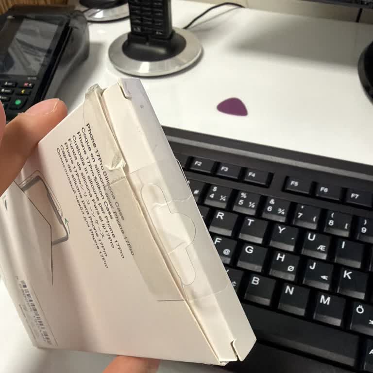 Kullanılmış İPhone 17 Pro Magsafe Kılıfı Gönderildi, İade Talebi