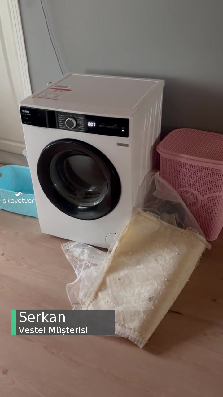 Vestel Çamaşır Makinesi Hata! videonun kapak resmi