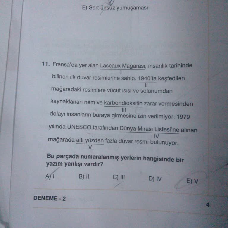 Paraf TYT Denemesinde Türkçe A 11. Sorunun Çoklu Doğru Cevap Hatası Sınav Güvenilirliğini Zedeledi