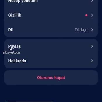 Hiyoo Hesabı Silmek İstiyorum, Yenisini Açmak İstiyorum