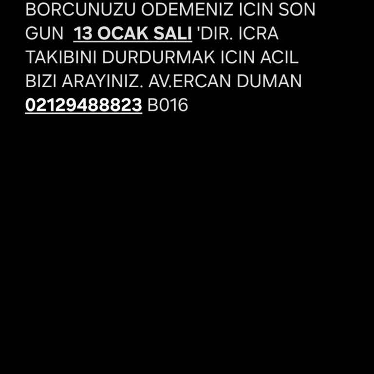 Kapatılan Hat Sonrası Haksız Borç Ve İcra Tehdidi