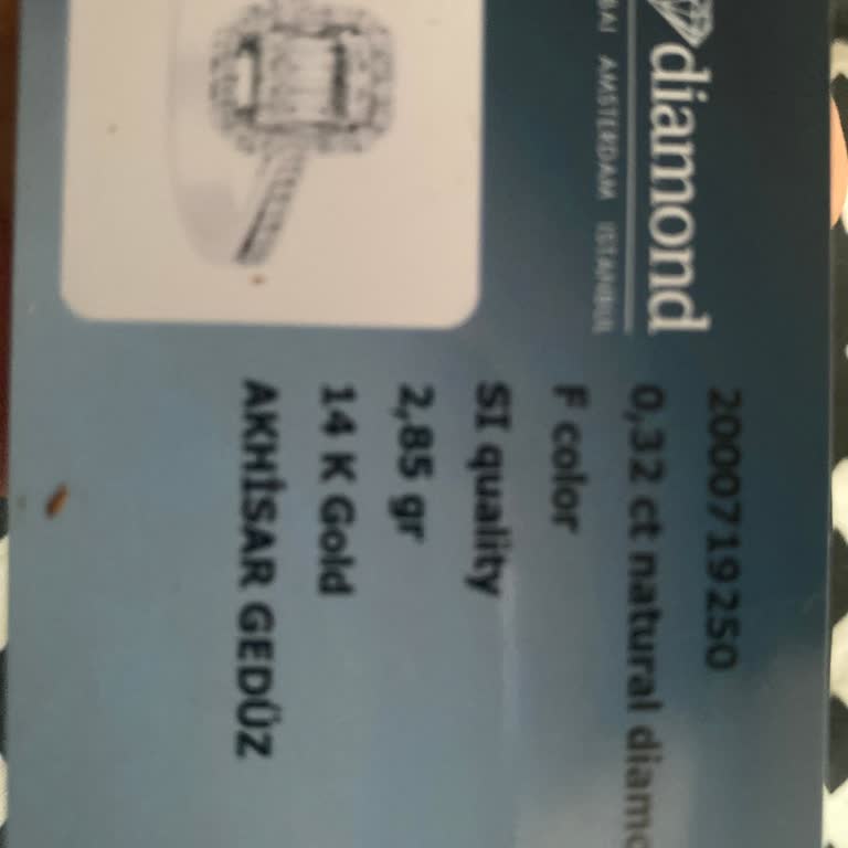 Blue Diamond Akhisar'da Baget Yüzüğümün Taşı Üç Kez Düşmüş, İade Veya Değişim Talebi