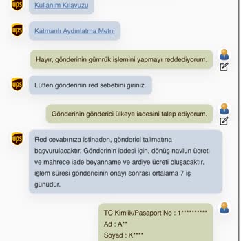 Cos Türkiye'de Yanıltıcı Gönderim Bilgisi Ve Gümrük Masrafları