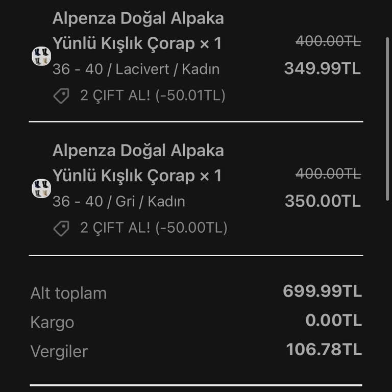 699 TL Ödediğim Sipariş Gönderilmedi Ve İade Yanıtı Yok