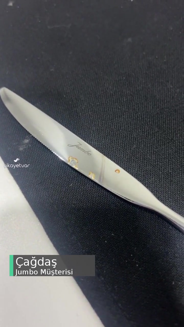 Jumbo Çatal-Kaşık-Bıçak Setinde Paslanma Problemi videonun kapak resmi